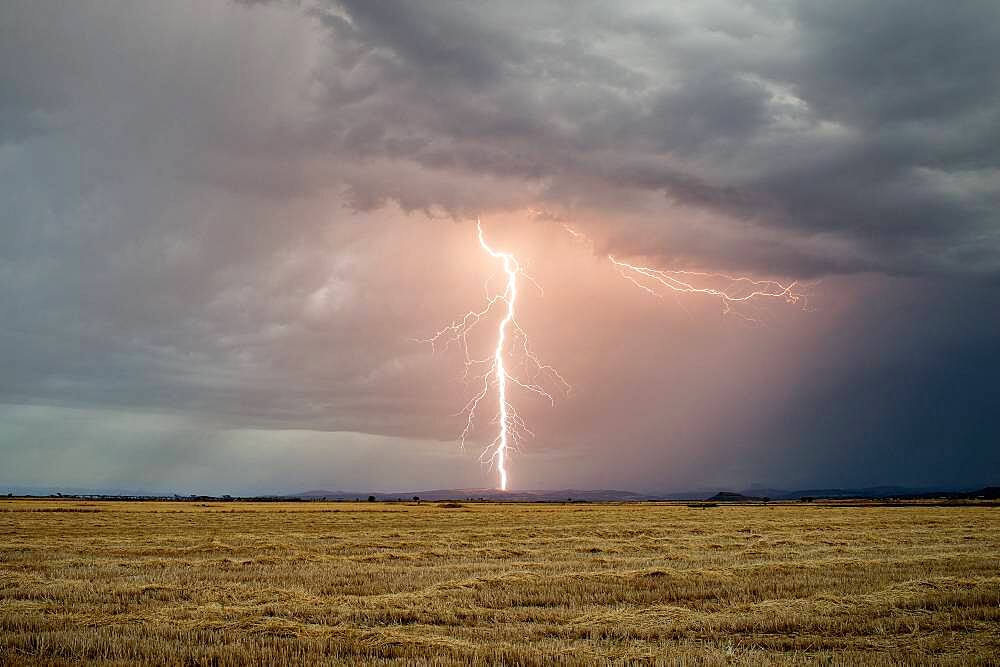 Thunderstorm in Spain