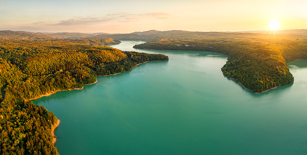 Lake Vouglans, Jura, France