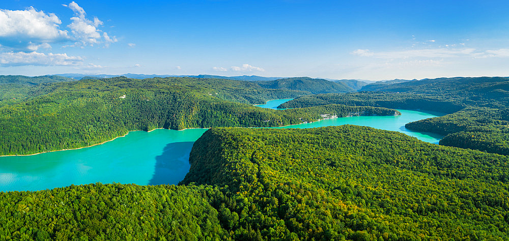 Lake Vouglans, Jura, France