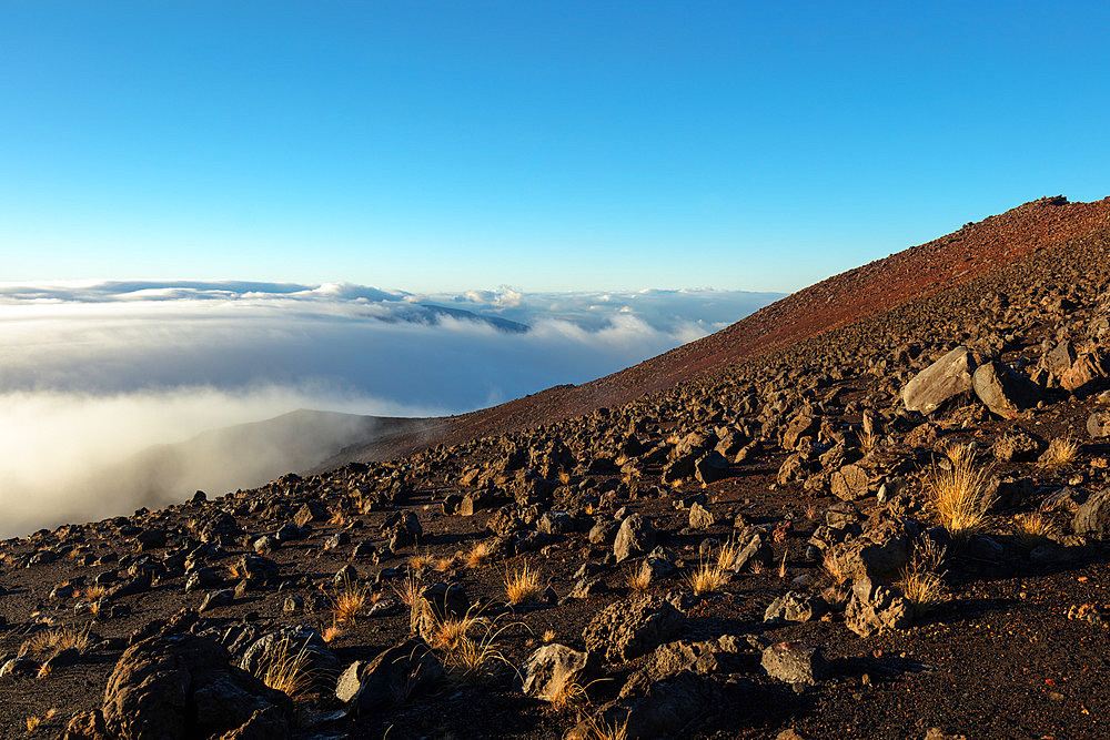 The Piton des Neiges (3070m), Cilaos, Salazie, Reunion Island, France