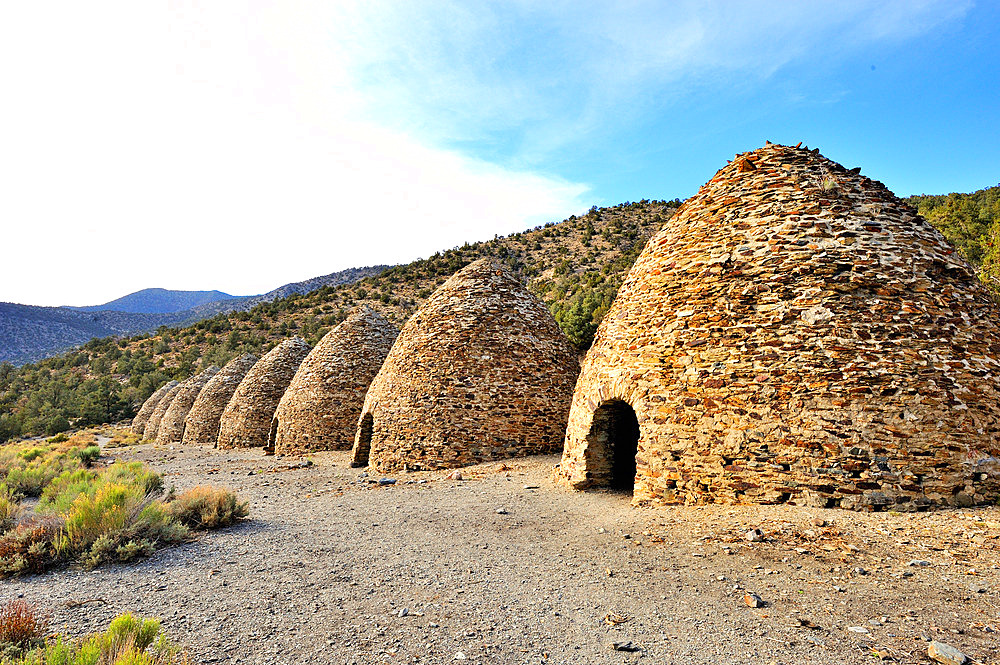 Charcoal kiln. Panamint mountains. Death valley national park. Built 1877. California