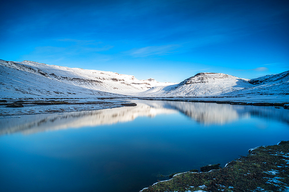 The hunters' river. Courbet Peninsula, Kerguelen archipelago.