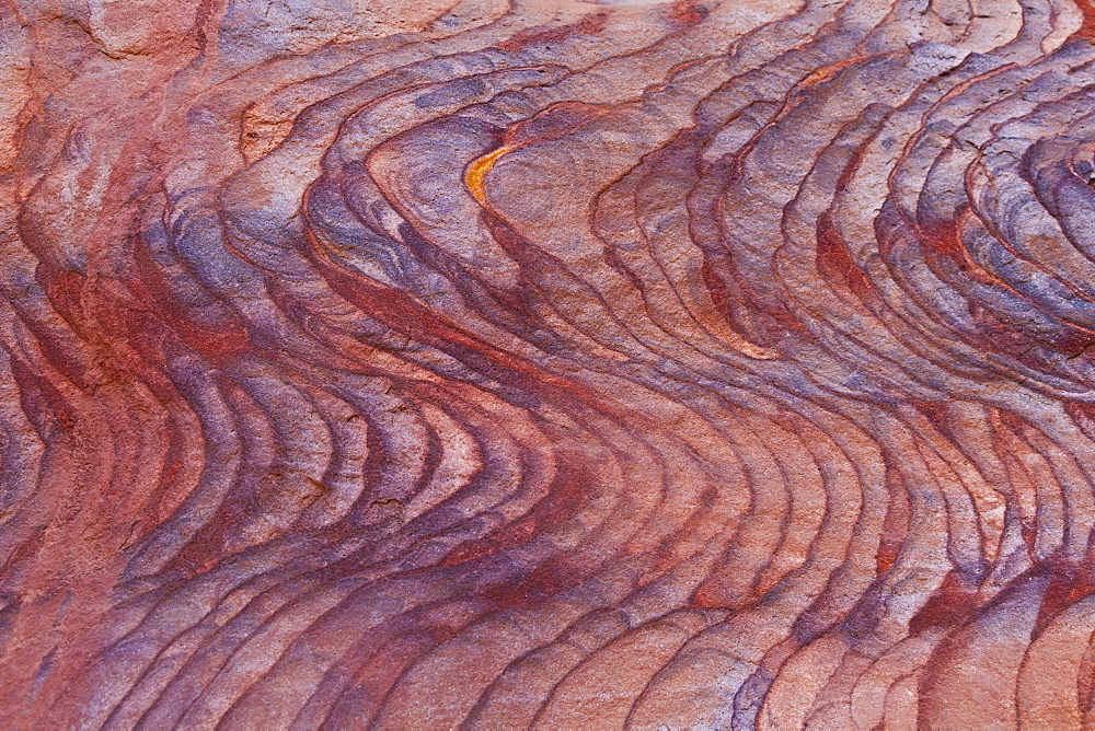 old antique city built into rocks worm's-eye view outdoors Petra Jordanian desert Jordan Asia