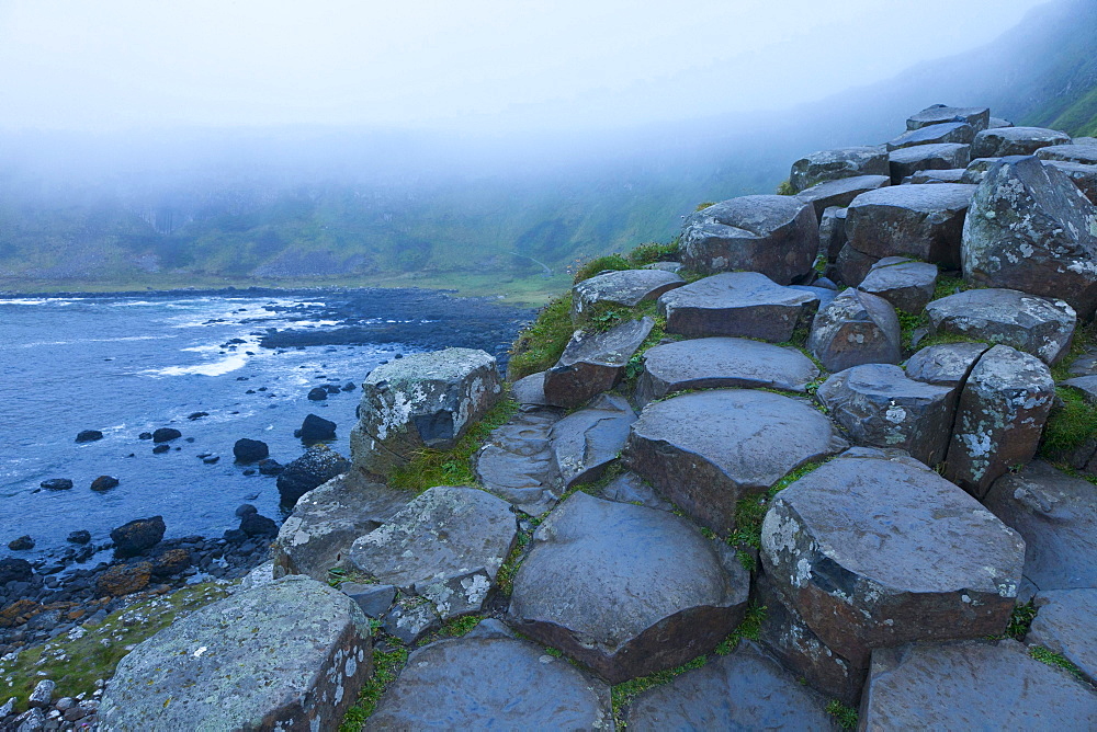 The Giant's Causeway is located on the northern coast of County Antrim UNESCO world heritage Ocean Scenery Travel