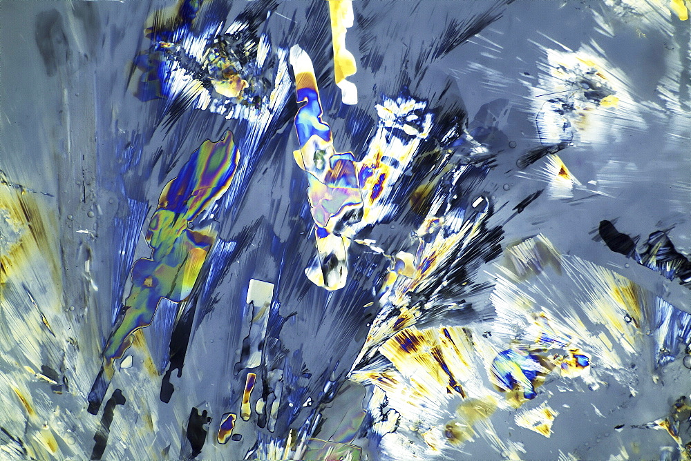 sweetener micro crystals petrographic microscopy