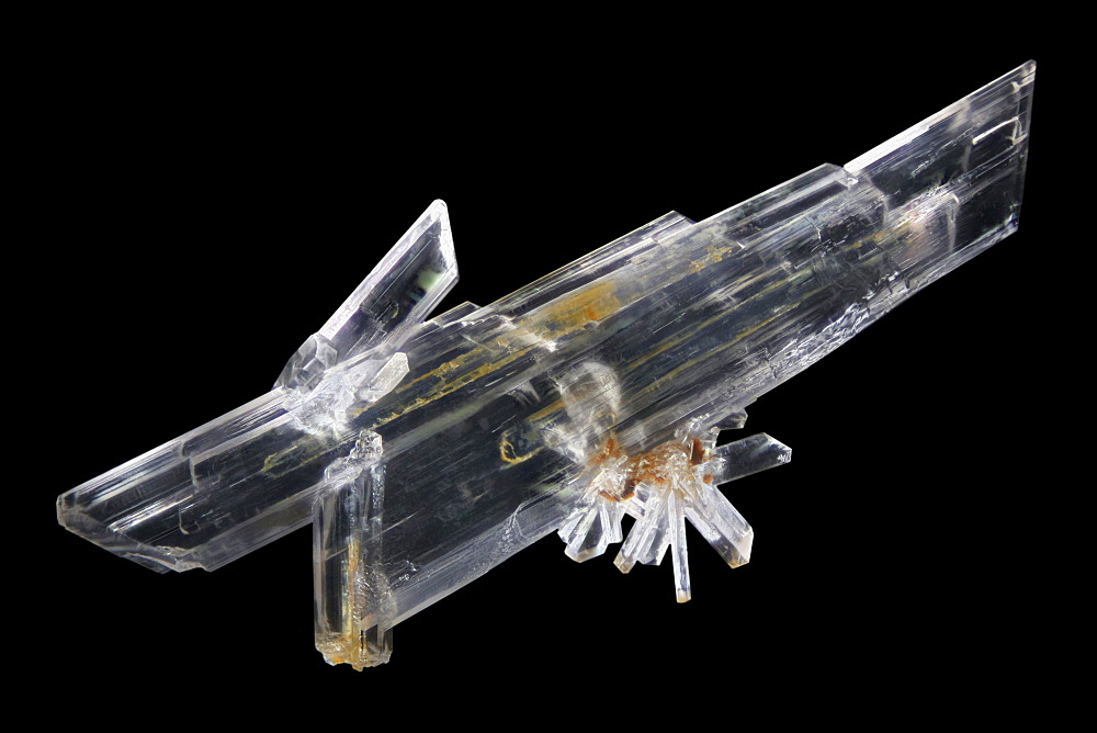 gypsum crystal cut out