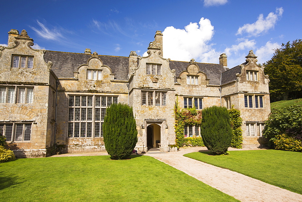 Trerice an Elizabethan Manor house near Newquay in Cornwall.