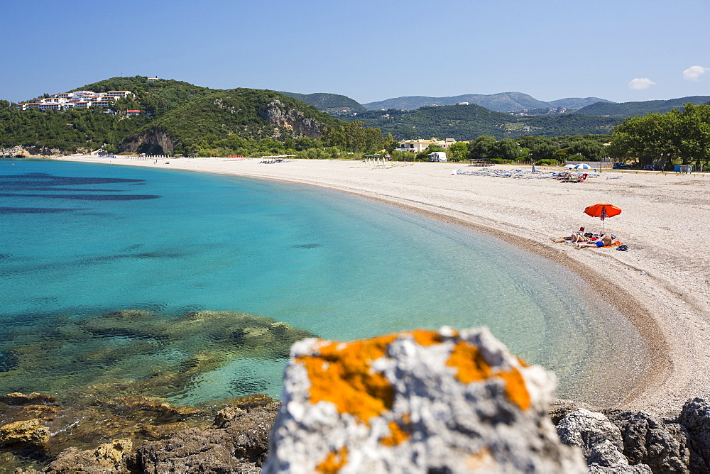 A rocky cove near Sivota, Greece.