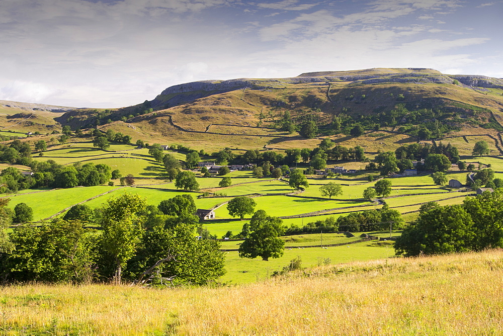 The hamlet of Wharfe just above Austwick in the Yorkshire Dales, UK.