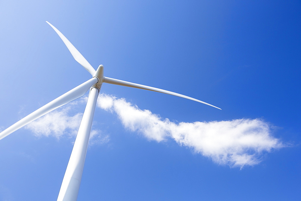 The Clyde Wind Farm in the Southern Uplands of Scotland near Biggar. It is one of europes largest incorporating 152 wind turbines that produce 350 MW and covers 47 square kilomtres