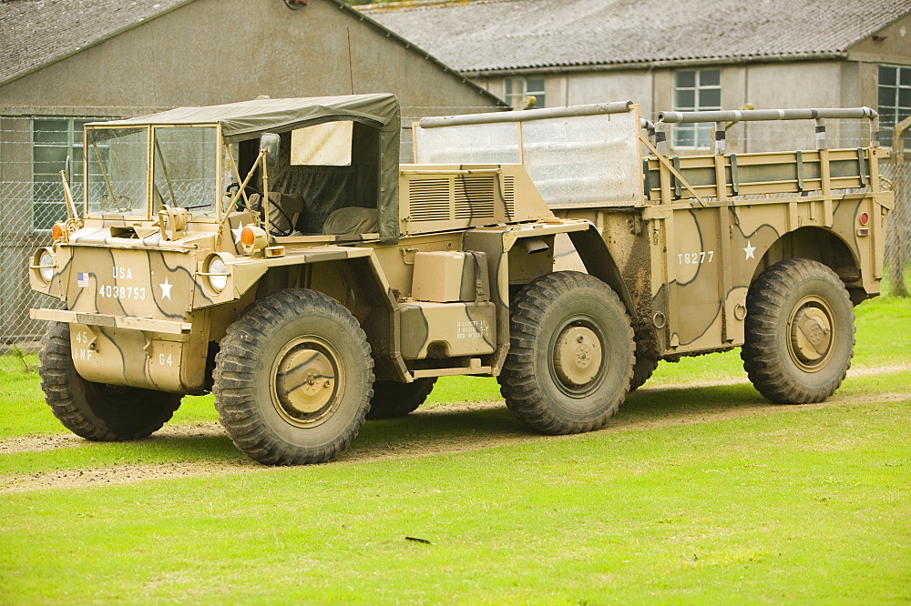 An American armoured car at the Muckleborough Collection, Norfolk, England, United Kingdom, Europe