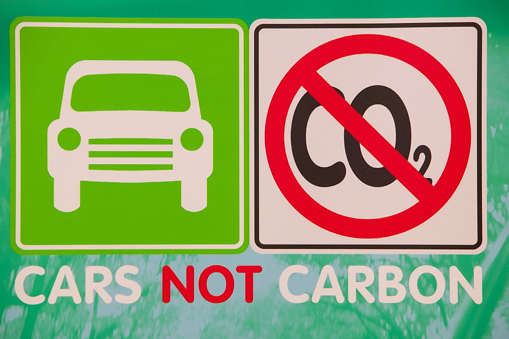 A green car show at the Eden Project, Cornwall, England, United Kingdom, Europe