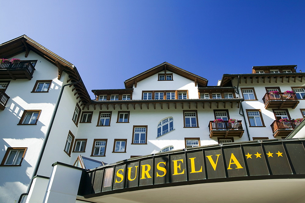 A four star hotel in Flims, Graubunden, Switzerland, Europe