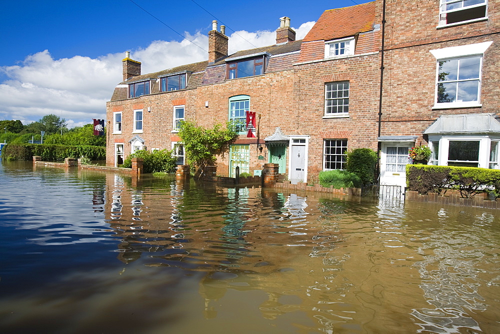 Floods of July 2007, Tewkesbury, Gloucestershire, England, United Kingdom, Europe