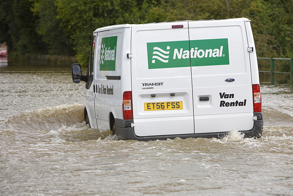 Floods of July 2007, Tewkesbury, Gloucestershire, England, United Kingdom, Europe