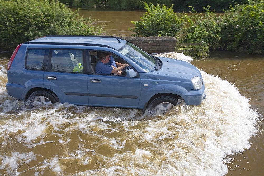 Floods of July 2007, Tewkesbury, Gloucestershire, England, United Kingdom, Europe