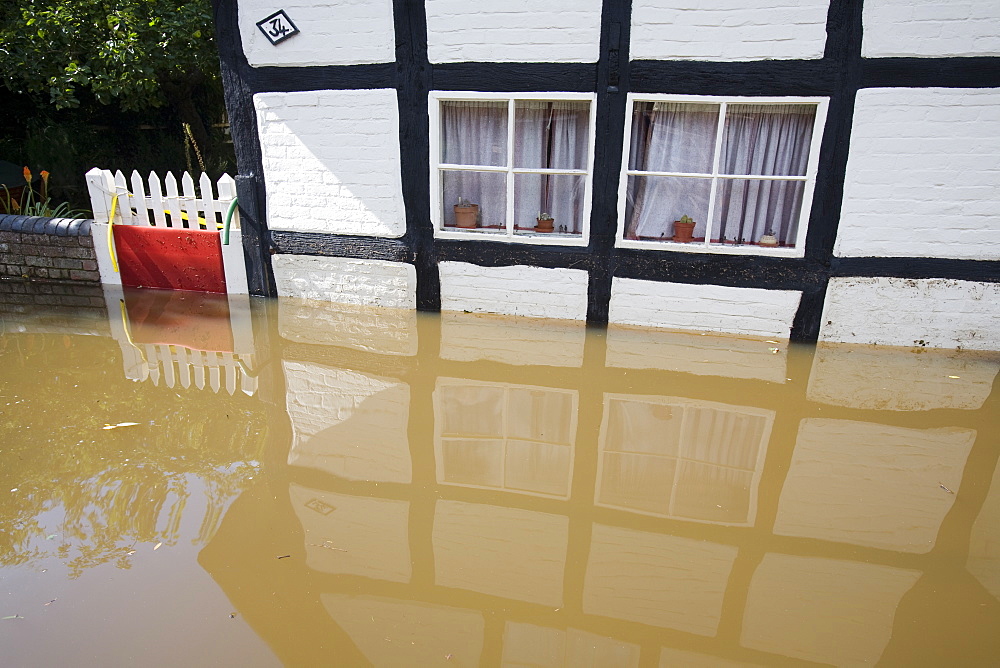 Floods of July 2007, Tewkesbury, Gloucestershire, England, United Kingdom, Europe