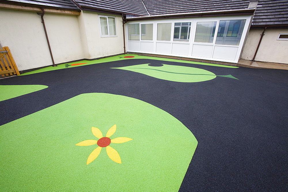 St. Begas school in Eskdale powered by a biofuel boiler, Cumbria, England, United Kingdom, Europe