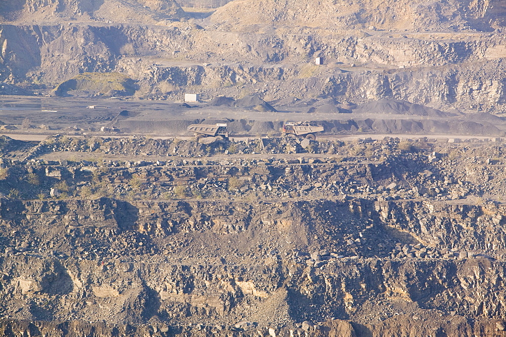 Castle Cement Quarry in Clitheroe, Lancashire, England, United Kingdom, Europe