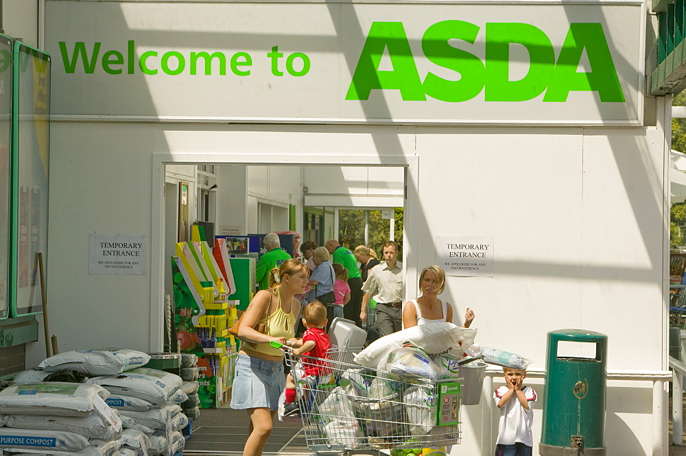 An Asda Walmart supermarket in Carlisle, Cumbria, England, United Kingdom, Europe