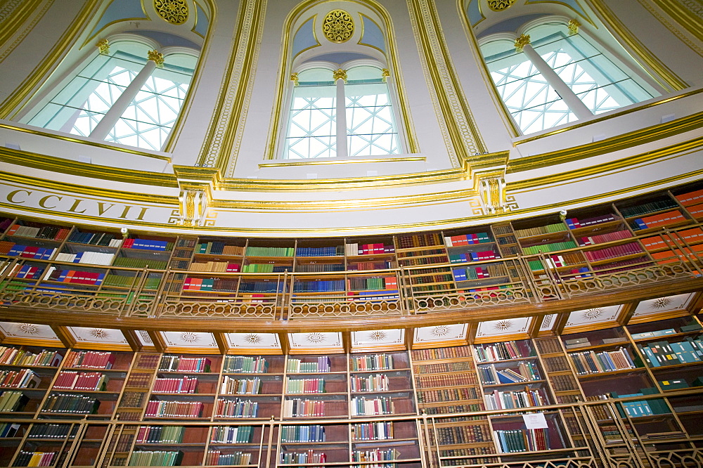 The library and reading room in the British Museum, London, England, United Kingdom, Europe