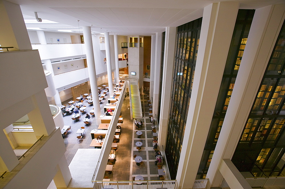 The British Library in London, England, United Kingdom, Europe