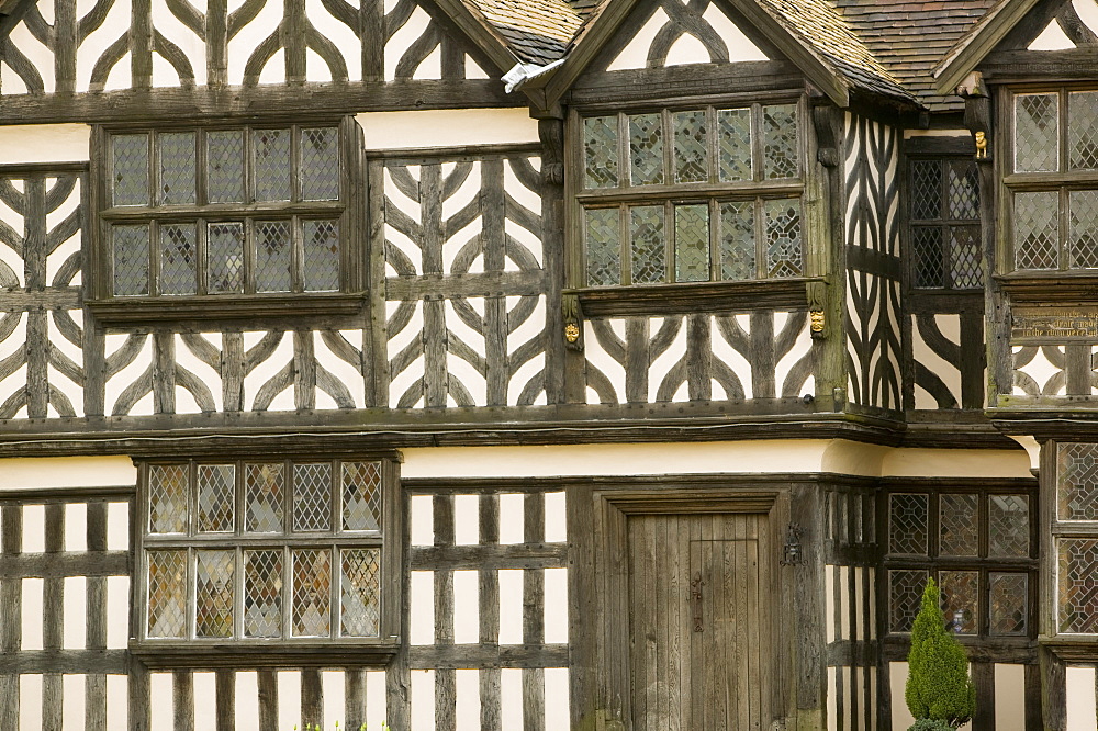 A 16th century house in Nantwich, Cheshire, England, United Kingdom, Europe