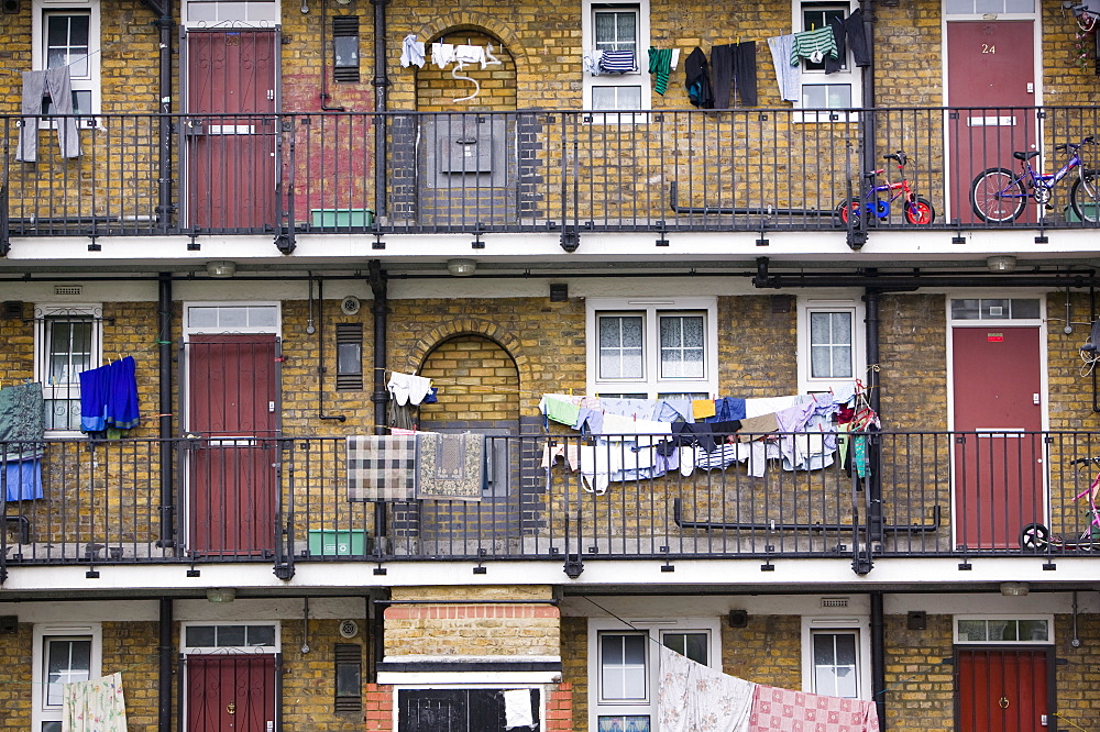 Tower Hamlets, a poor sink estate, London, England, United Kingdom, Europe