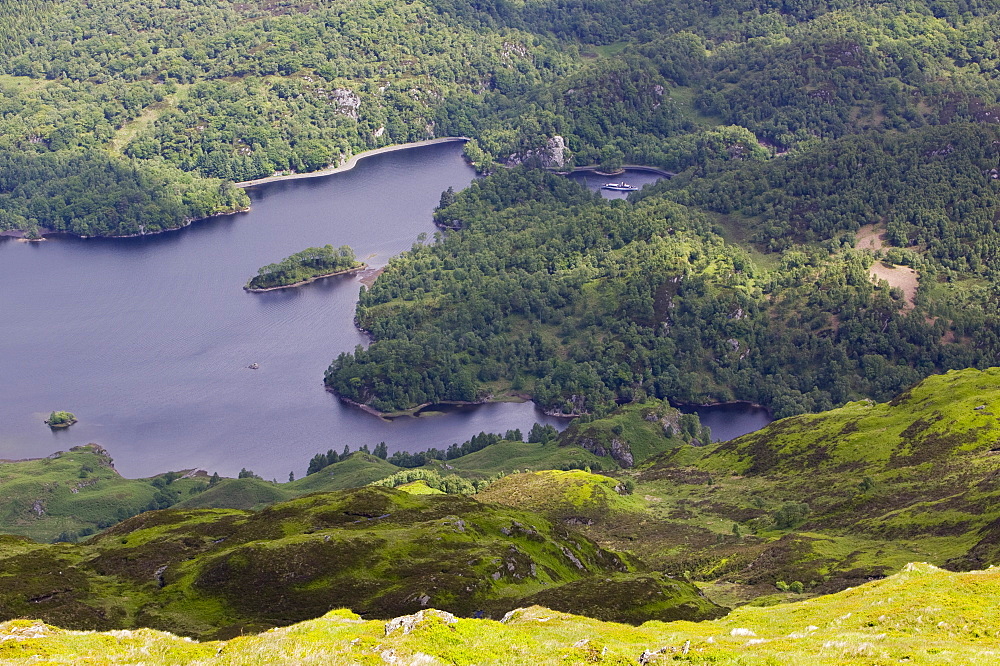 Loch Katrine in the Trossachs, Scotland, United Kingdom, Europe