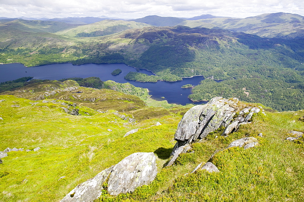 Loch Katrine in the Trossachs, Scotland, United Kingdom, Europe