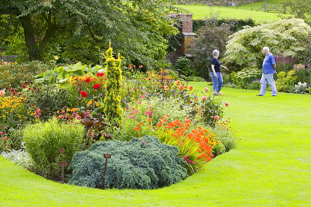 Holehird Gardens, Windermere, Cumbria, England, United Kingdom, Europe