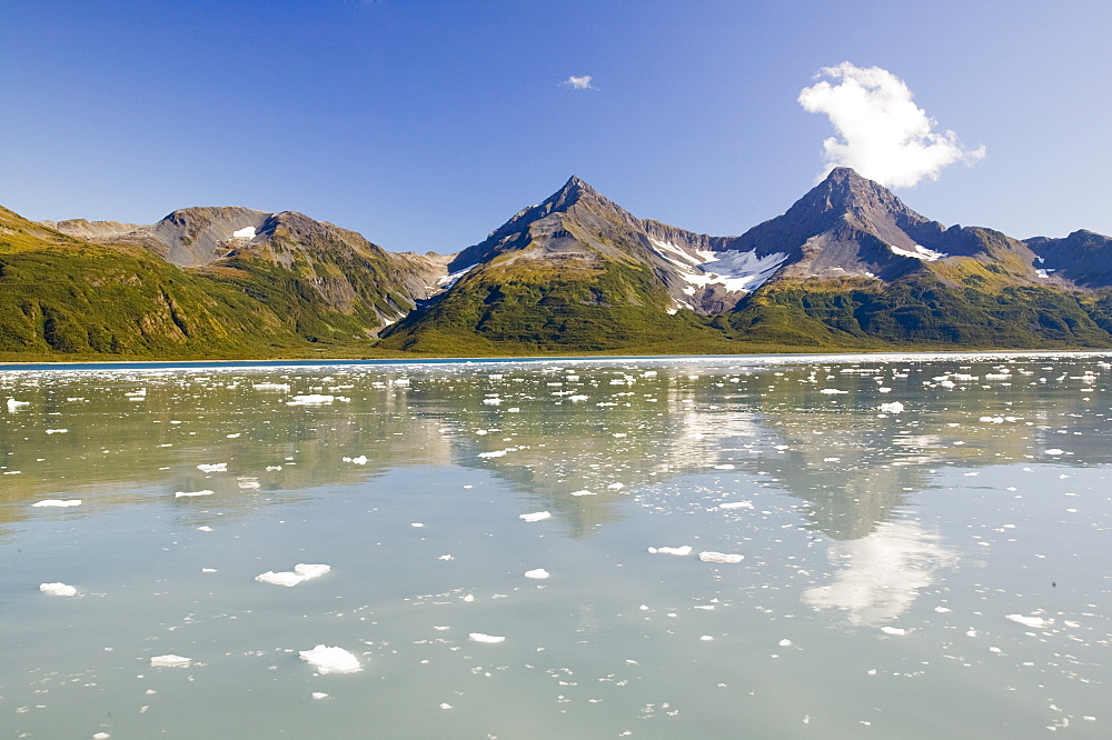 Coastal scenery in the Kenai Fjords National Park in Alaska, United States of America, North America