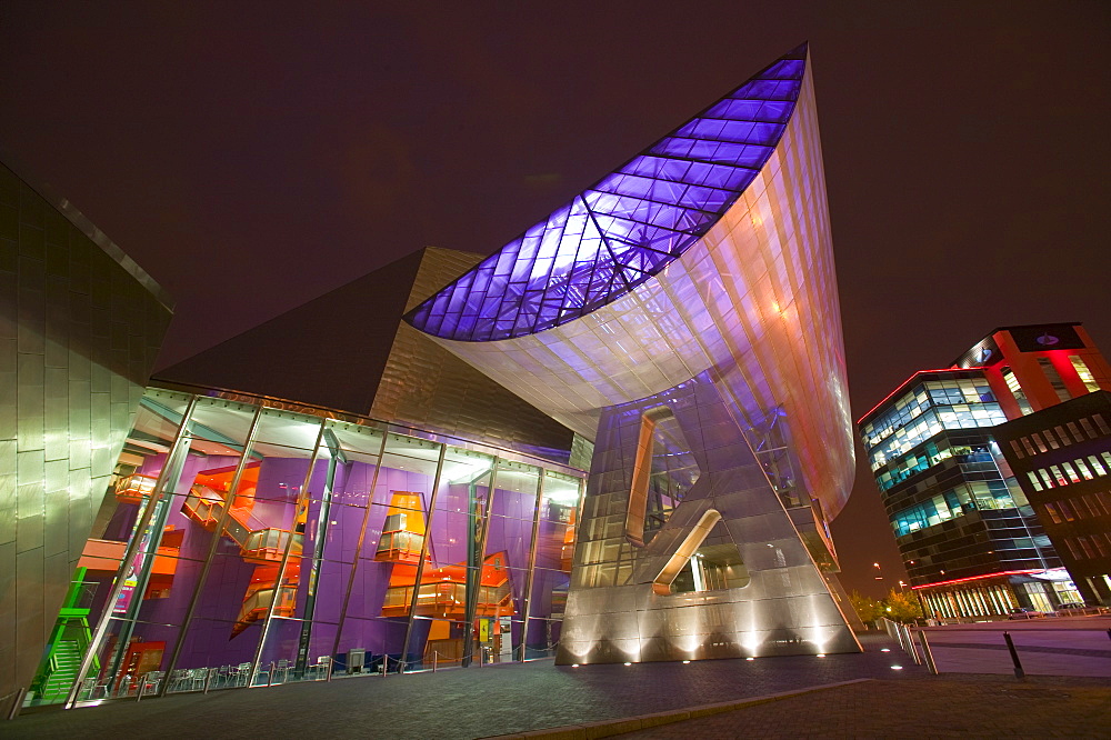 The Lowry Centre in Salford Quays, Manchester, England, United Kingdom, Europe