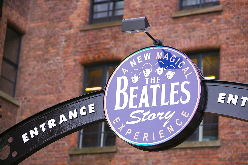 The Beatles Museum in Liverpool, Merseyside, England, United Kingdom, Europe