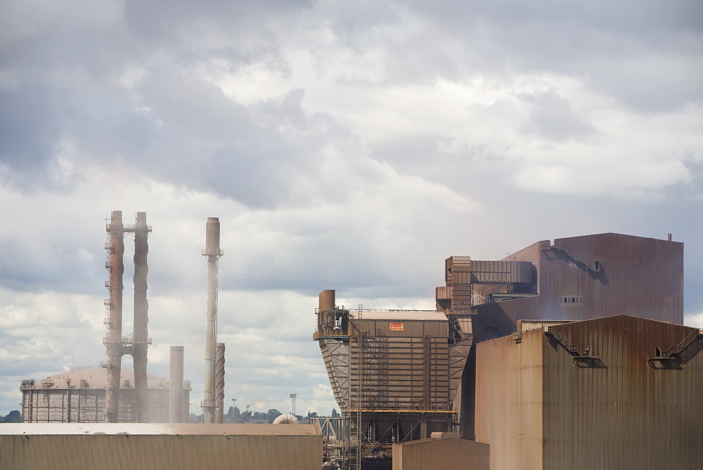 The Corus steel works at Scunthorpe, England, United Kingdom, Europe