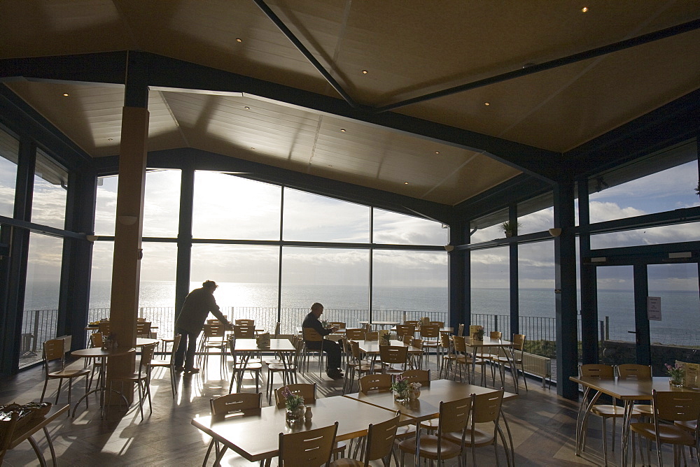 The Gallie Craig Tea room and cafe on the Mull of Galloway, Scotland, United Kingdom, Europe