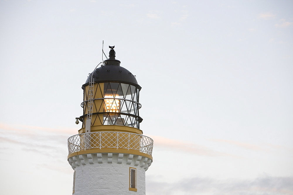 The Lighthouse on the Mull of Galloway on the Rhins of Galloway, Scotland, United Kingdom, Europe