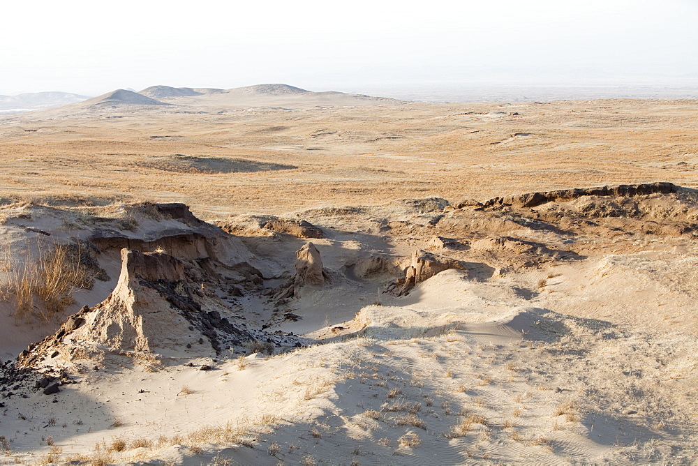 Ever drier conditions and creeping desertification in Inner Mongolia, China, Asia