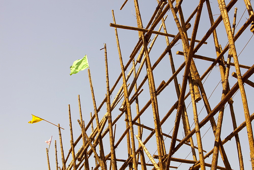 Chinese scaffolding, China, Asia