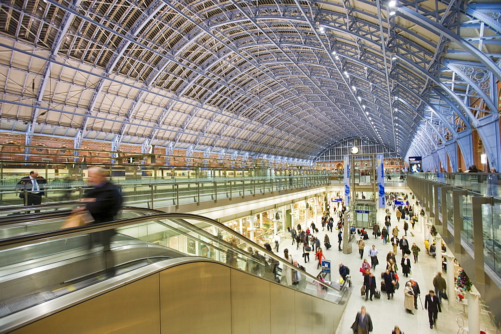 St. Pancras Railway Station, London, England, United Kingdom, Europe