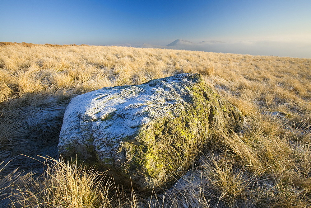 The summit of Caudale Moor in the Lake District National Park, Cumbria, England, United Kingdom, Europe