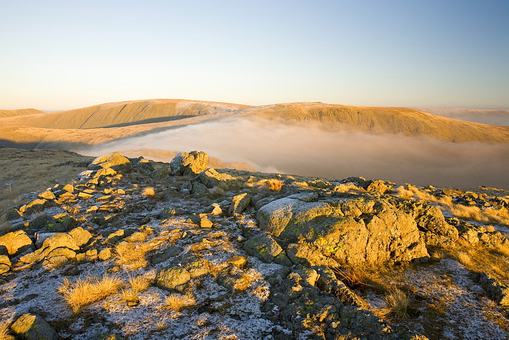 The summit of High Street in the Lake District, Cumbria, England, United Kingdom, Europe