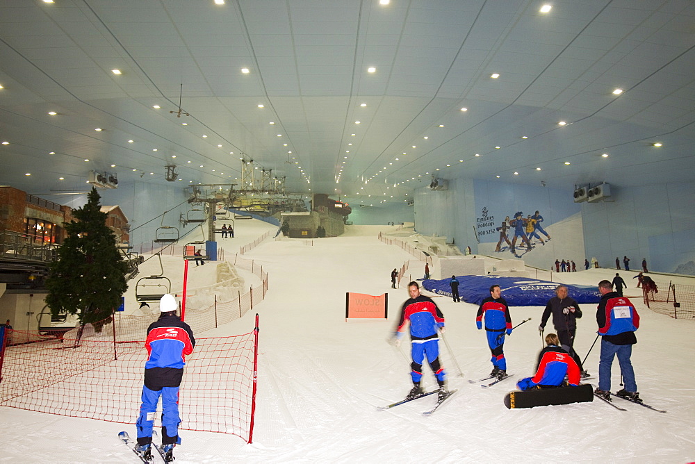 Inside the Ski Dubai complex, Dubai, United Arab Emirates, Middle East