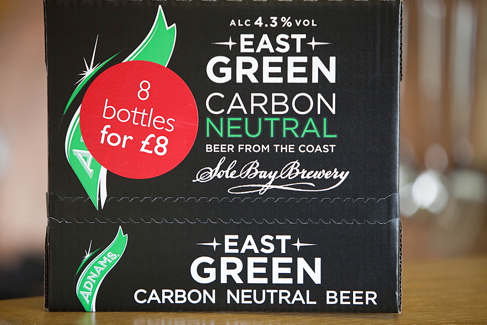 East Green carbon neutral beer, United Kingdom, Europe