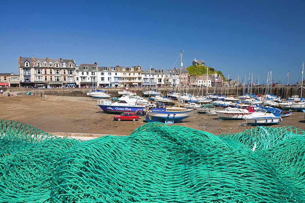 Ilfracombe harbour on the North Devon coast, England, United Kingdom, Europe