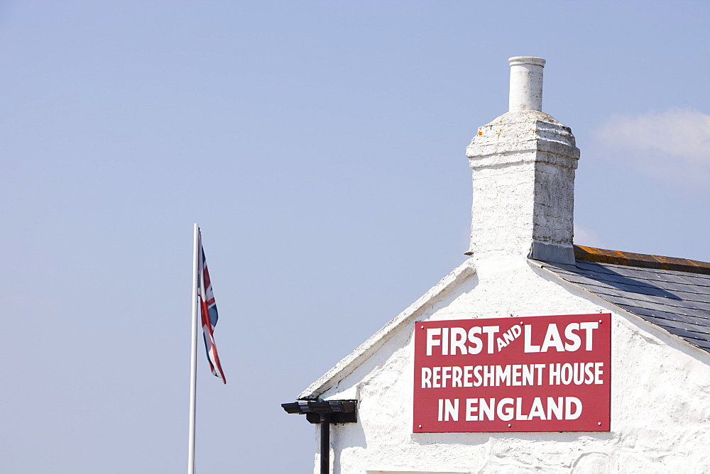 Lands End in Cornwall, England, United Kingdom, Europe