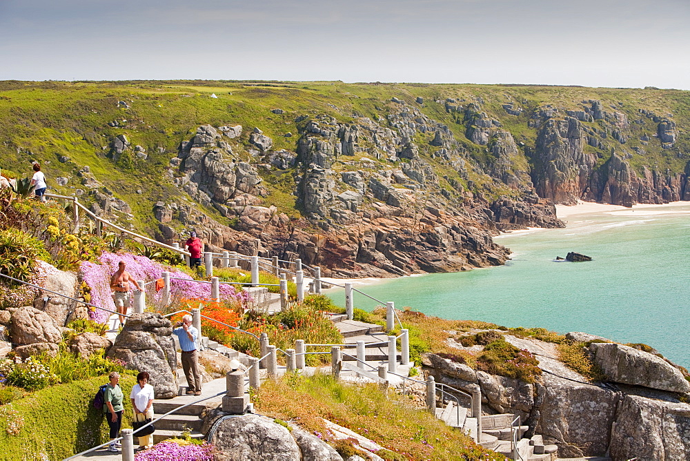 The Minack theatre at Porthcurno in Cornwall, England, United Kingdom, Europe