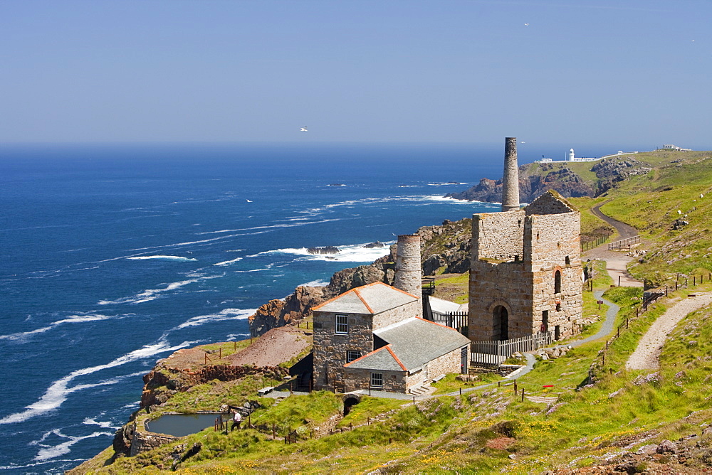 Geevor tine mine near Pendeen, Cornwall, England, United Kingdom, Europe