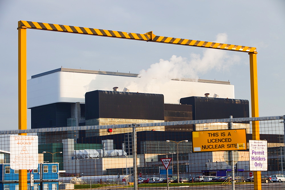 Heysham nuclear power station in Lancashire, England United Kingdom, Europe