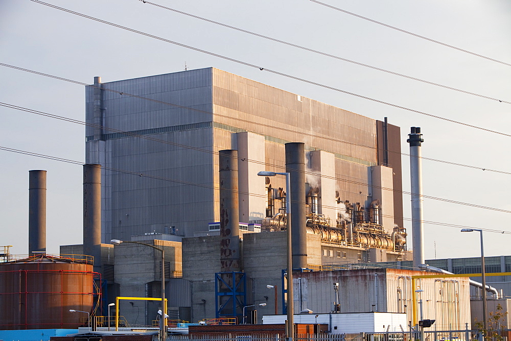 Heysham nuclear power station in Lancashire, England United Kingdom, Europe